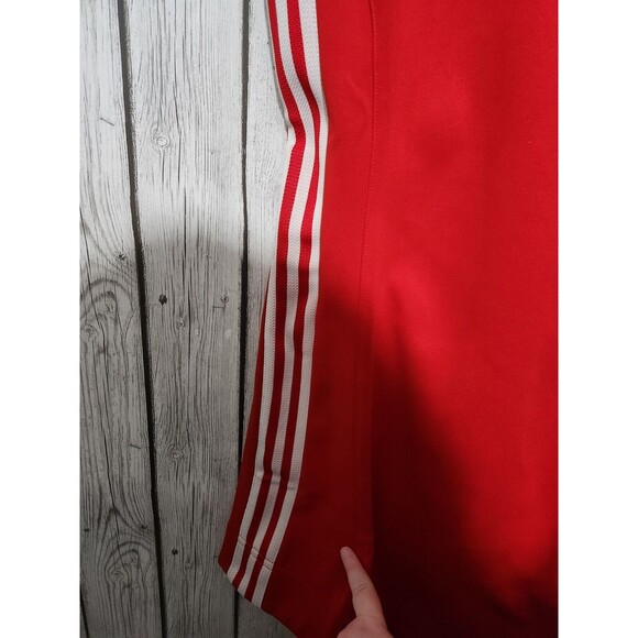 Adidas Activewear Dress Sz 2 Original 83-C Red "Blue Version" Better Scarlet Zip - Picture 2 of 14